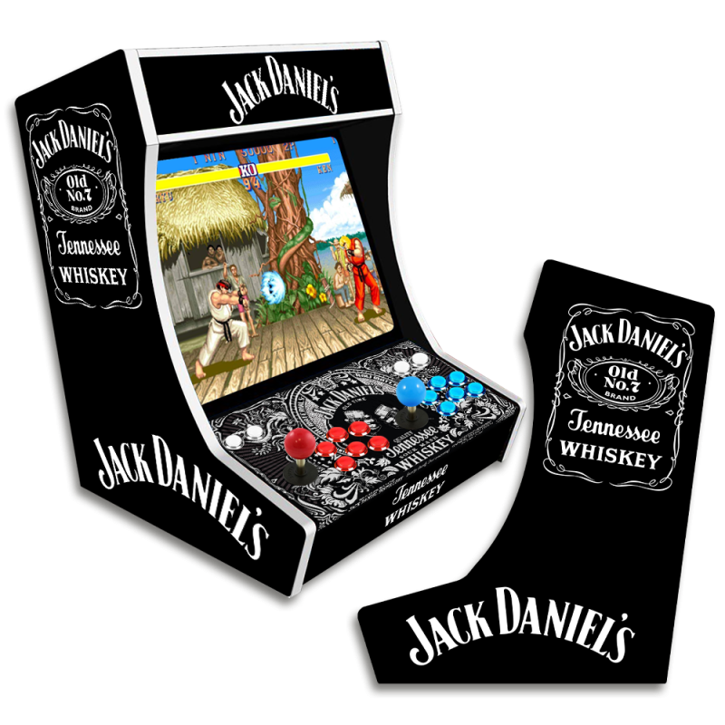 BARTOP 2 JOUEURS | JACK DANIELS – KING ARCADE