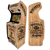 BORNE ARCADE 1099€ | DEUX JOUEURS | WHISKY JD BOIS