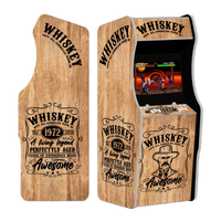 BORNE ARCADE | DEUX JOUEURS 799€ | WHISKEY WOOD