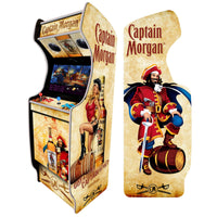 BORNE ARCADE 1299€ | DEUX JOUEURS | CAPTAIN MORGAN