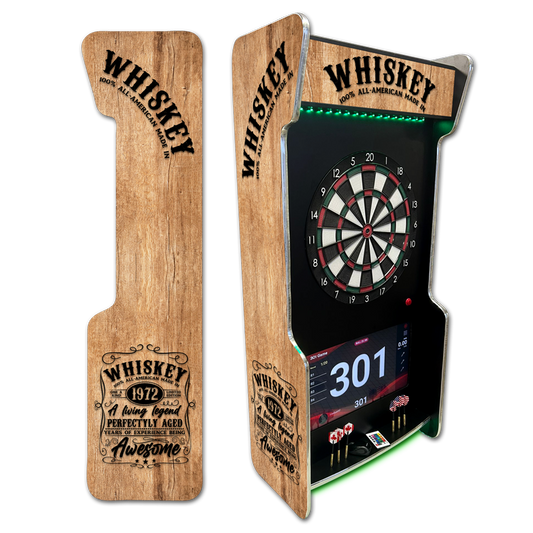 DART MURAL (JEUX DE FLECHETTES) | WHISKY BOIS